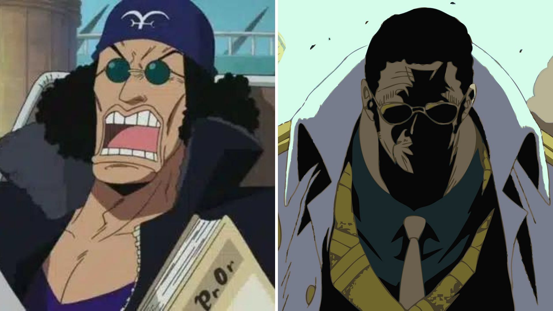 Aokiji and Kizaru (Image via Sportskeeda)